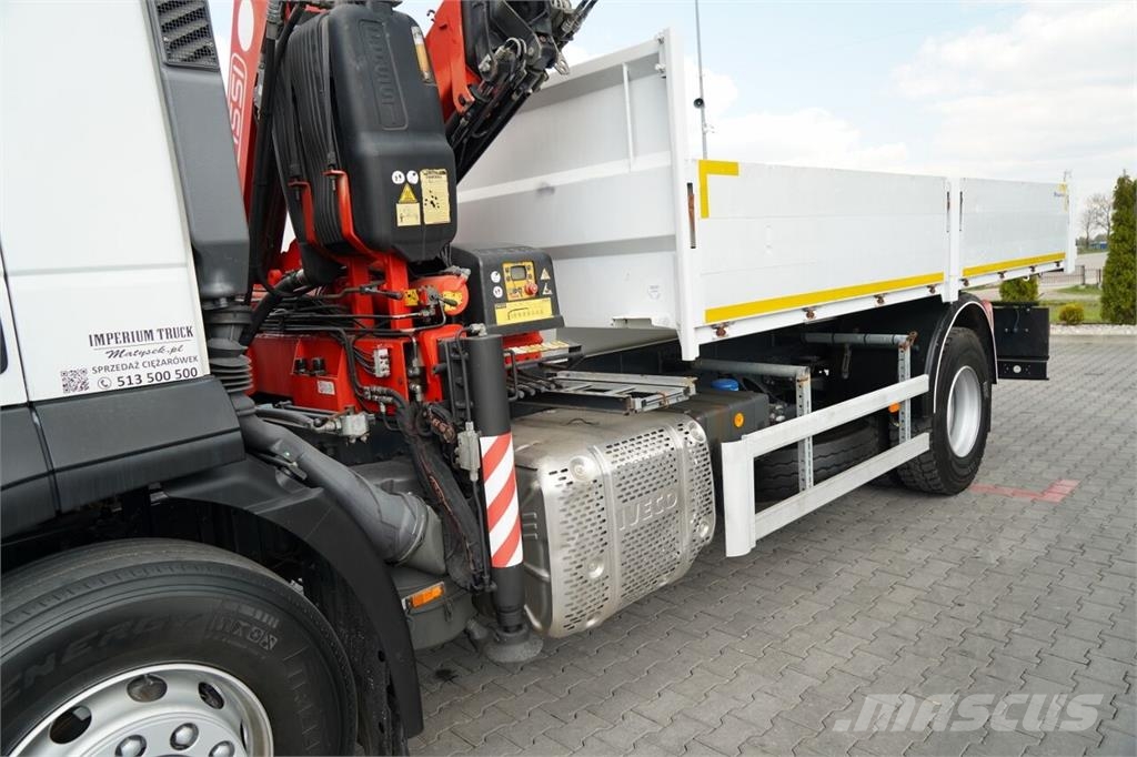 Iveco STRALIS / 310 / 4x2 /WYWROTKA - 5,3 M / HDS FASSI Kipper