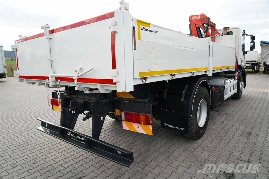 Iveco STRALIS / 310 / 4x2 /WYWROTKA - 5,3 M / HDS FASSI Kipper