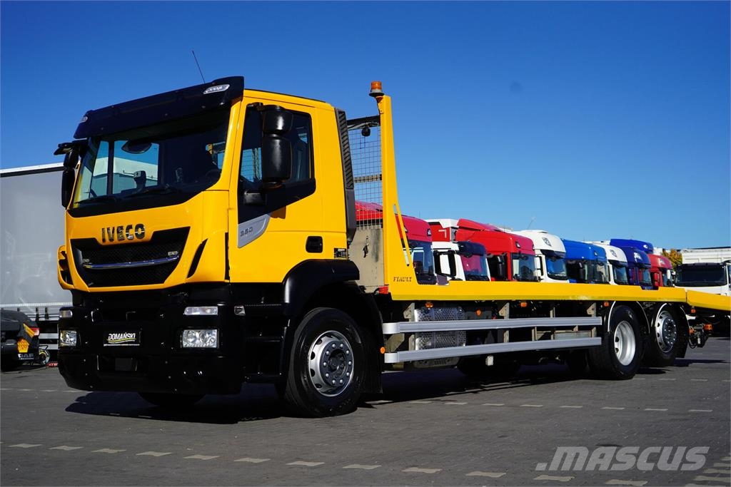 Iveco STRALIS / 360 / E 6 / ACC / 6 X 2 / LAWETA / DŁ. 9 Camion porte engin