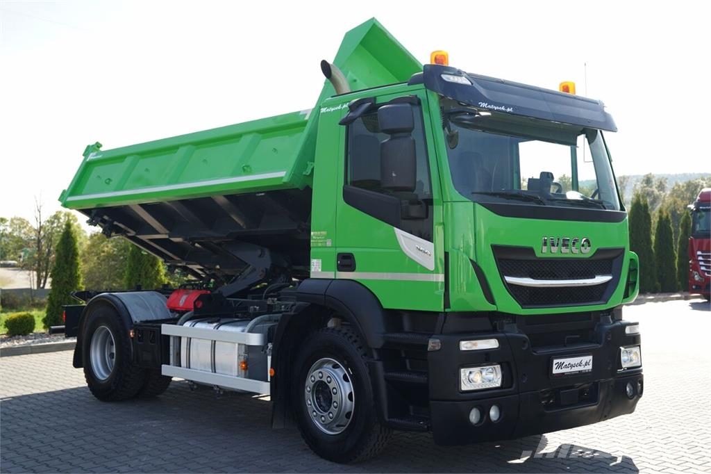 Iveco STRALIS 360 / 4x2 / WYWROTKA - 4,9 M / HYDROBURTA Camion benne