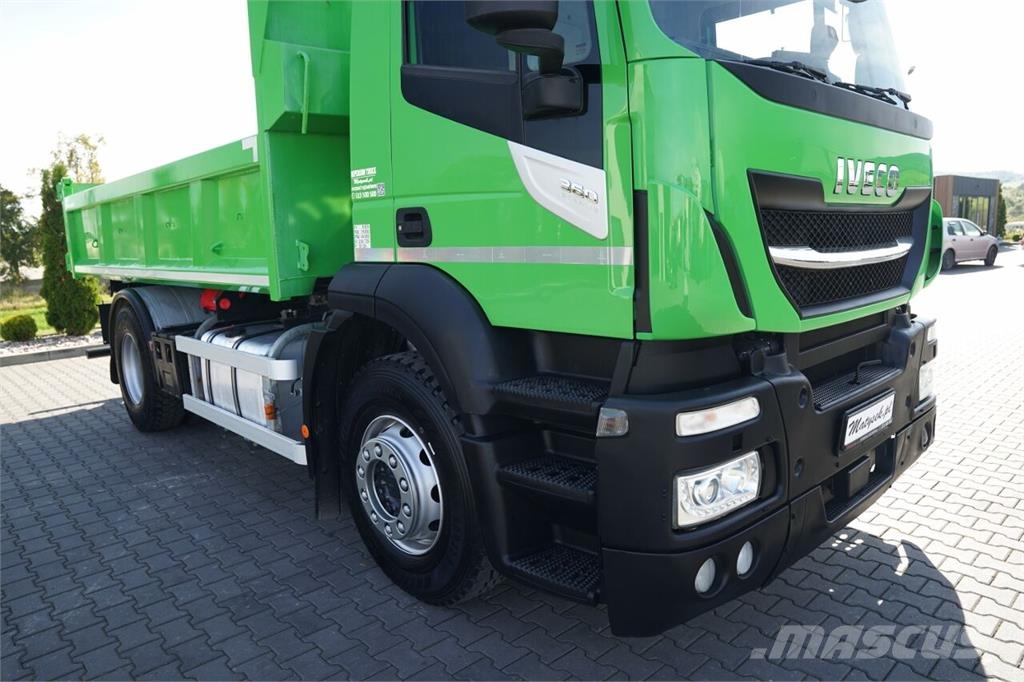 Iveco STRALIS 360 / 4x2 / WYWROTKA - 4,9 M / HYDROBURTA Camion benne