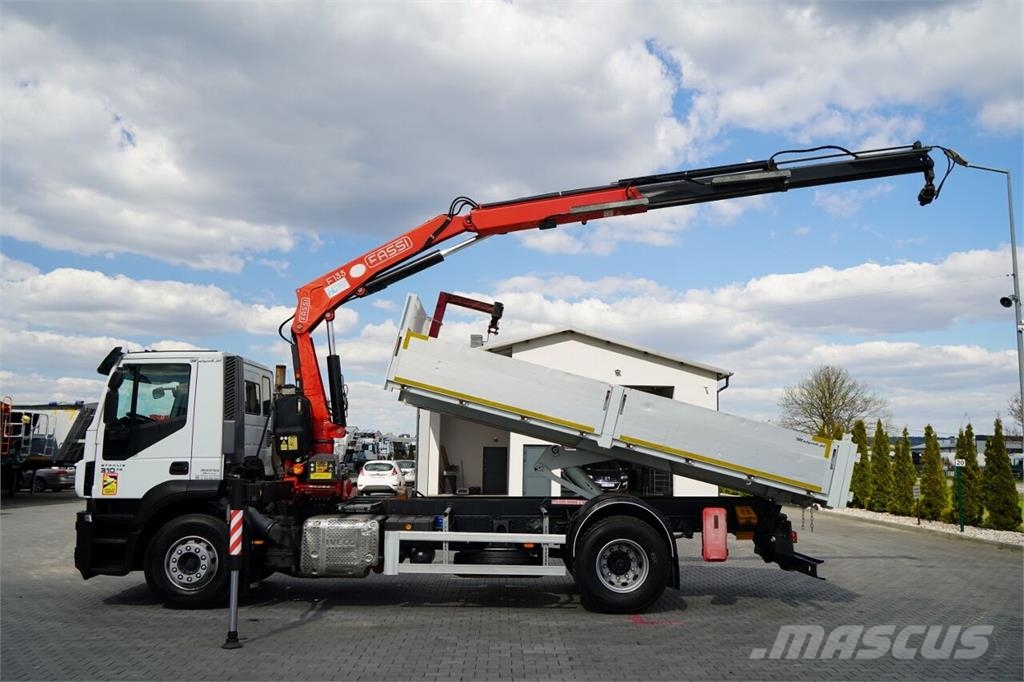 Iveco STRALIS / 310 / 4x2 /WYWROTKA - 5,3 M / HDS FASSI Kipper
