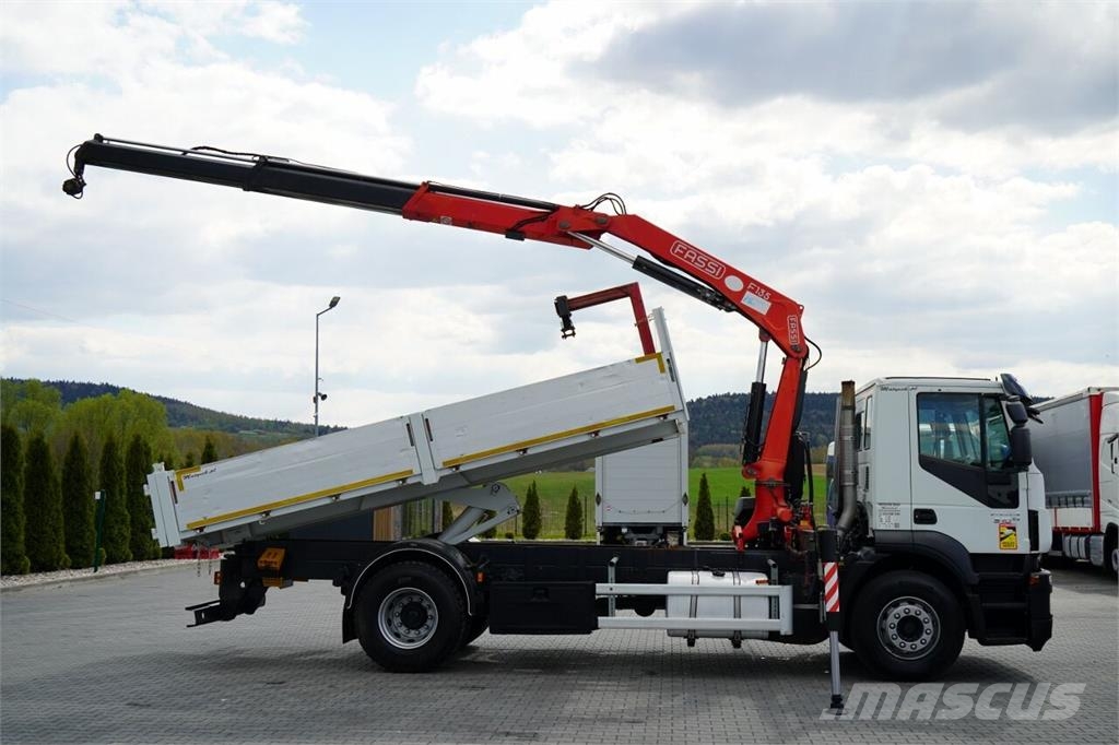 Iveco STRALIS / 310 / 4x2 /WYWROTKA - 5,3 M / HDS FASSI Kipper