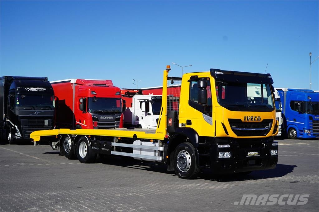 Iveco STRALIS / 360 / E 6 / ACC / 6 X 2 / LAWETA / DŁ. 9 Camion porte engin