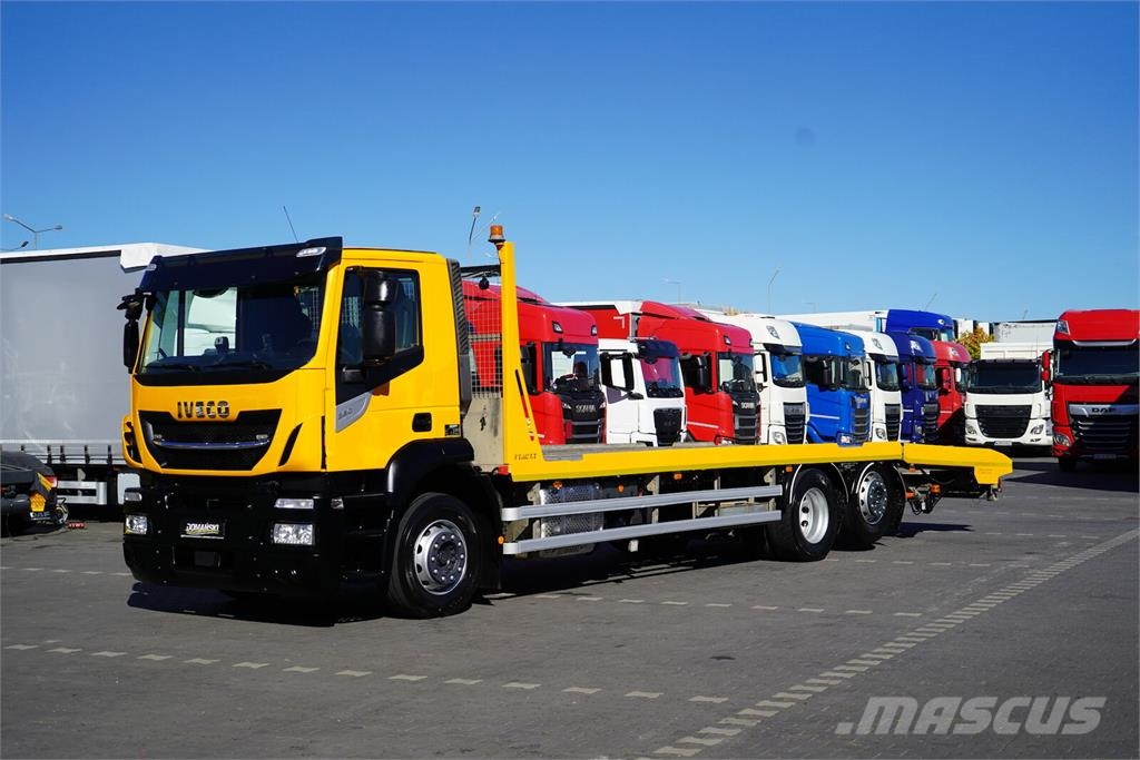 Iveco STRALIS / 360 / E 6 / ACC / 6 X 2 / LAWETA / DŁ. 9 Camion porte engin