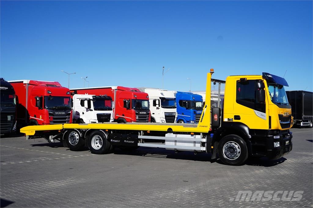 Iveco STRALIS / 360 / E 6 / ACC / 6 X 2 / LAWETA / DŁ. 9 Camion porte engin