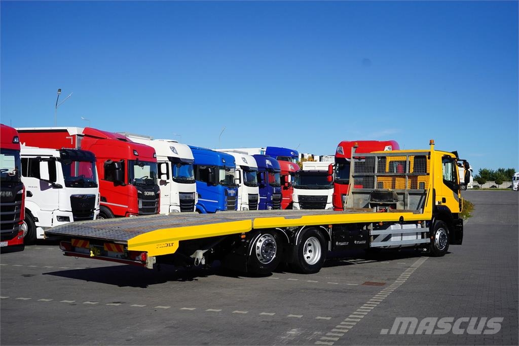 Iveco STRALIS / 360 / E 6 / ACC / 6 X 2 / LAWETA / DŁ. 9 Camion porte engin