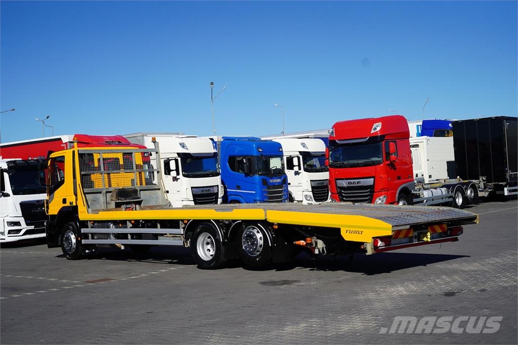 Iveco STRALIS / 360 / E 6 / ACC / 6 X 2 / LAWETA / DŁ. 9 Camion porte engin
