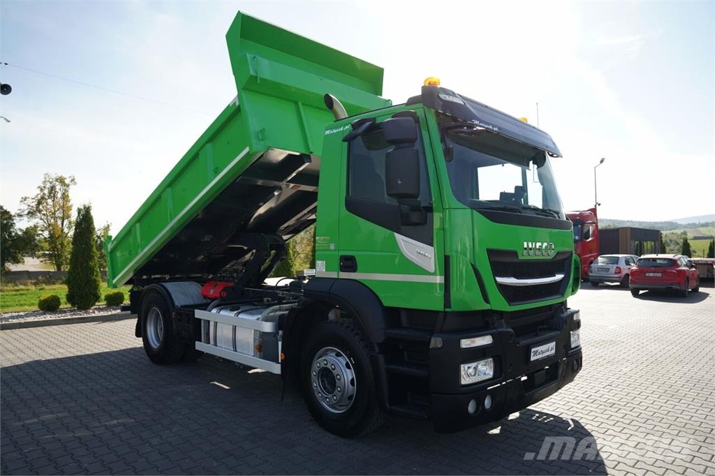 Iveco STRALIS 360 / 4x2 / WYWROTKA - 4,9 M / HYDROBURTA Camion benne