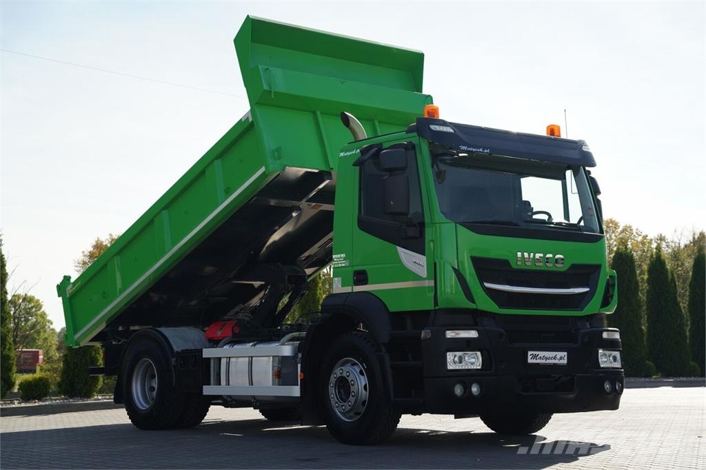 Iveco STRALIS 360 / 4x2 / WYWROTKA - 4,9 M / HYDROBURTA Camion benne