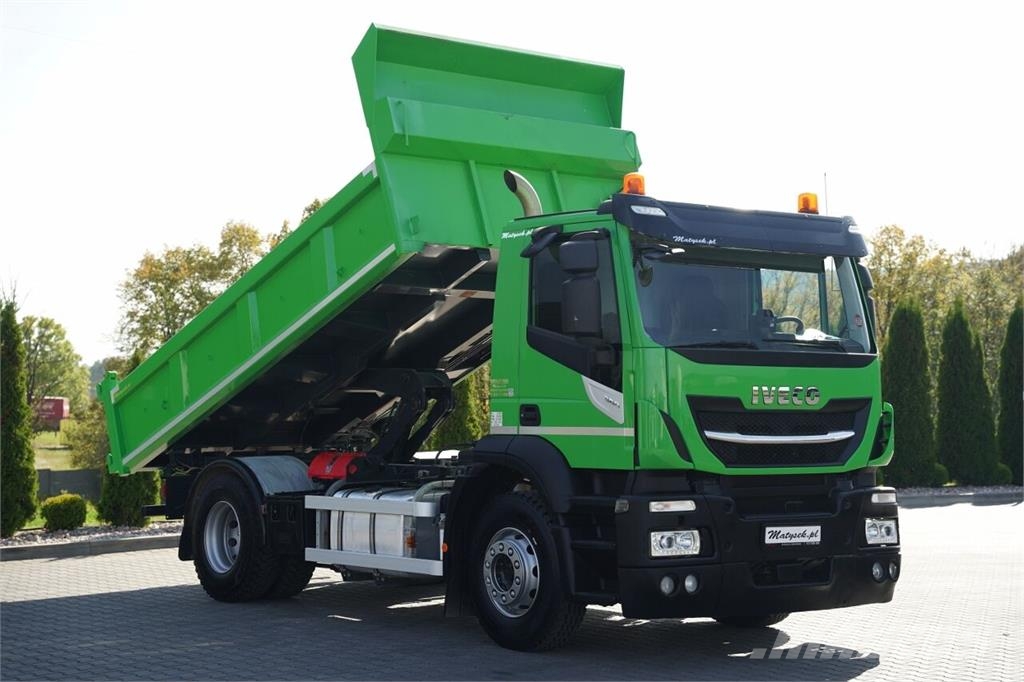 Iveco STRALIS 360 / 4x2 / WYWROTKA - 4,9 M / HYDROBURTA Camion benne