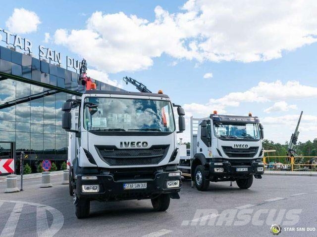 Iveco TRAKKER 360 6x4 PALFINGER PK 18502 Crane Rotato Camiones portacoches