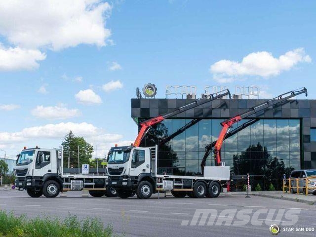 Iveco TRAKKER 360 6x4 PALFINGER PK 18502 Crane Rotato Camiones portacoches