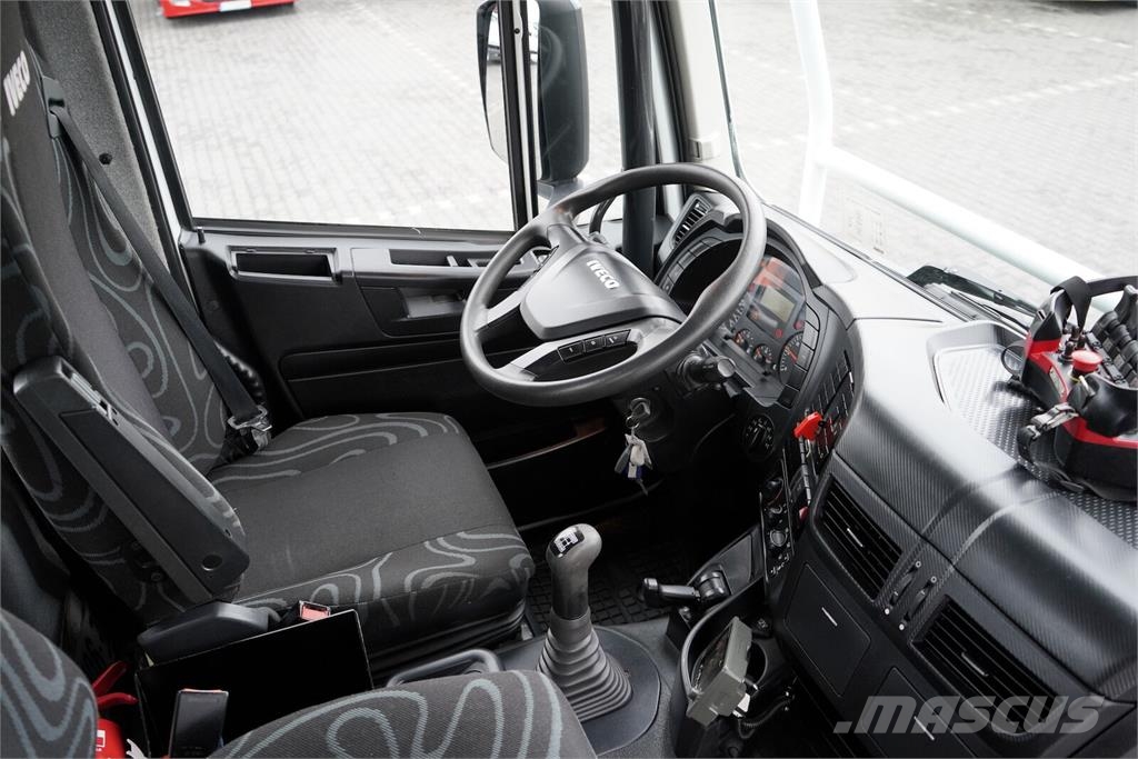 Iveco TRAKKER / 310 / EEV / 4 X 4 / SKRZYNIOWY + HDS / P Platós / Ponyvás teherautók