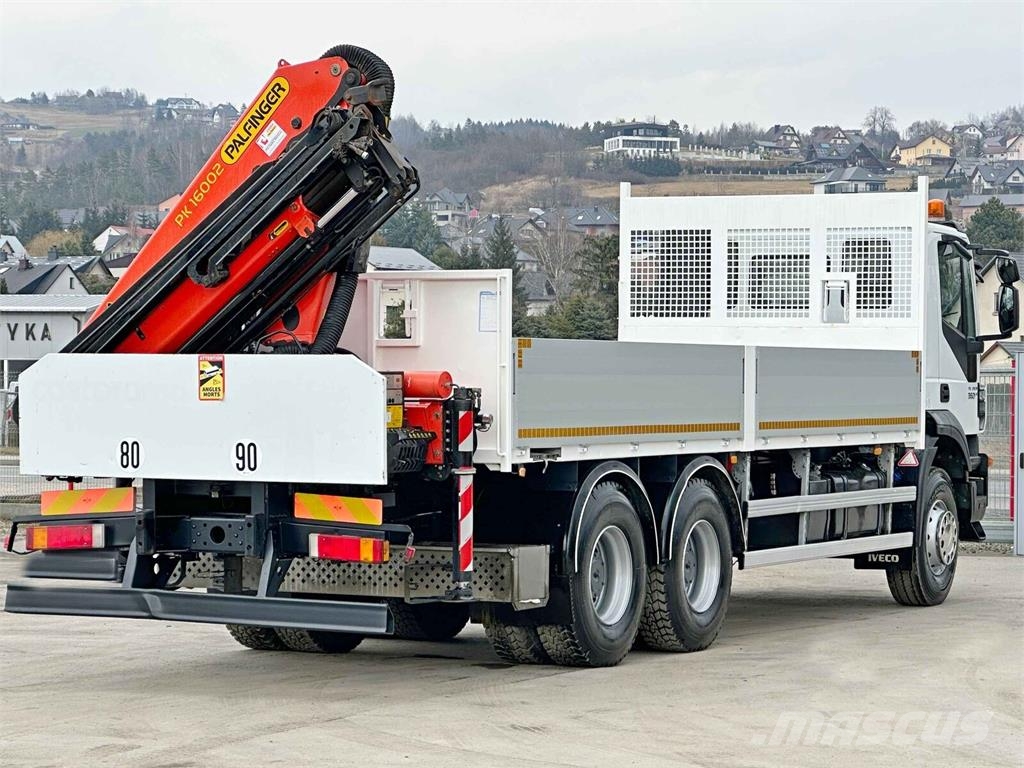 Iveco TRAKKER 360 * PRITSCHE 6,80* PK 16002 B+FUNK*6x4 平板栏板货车