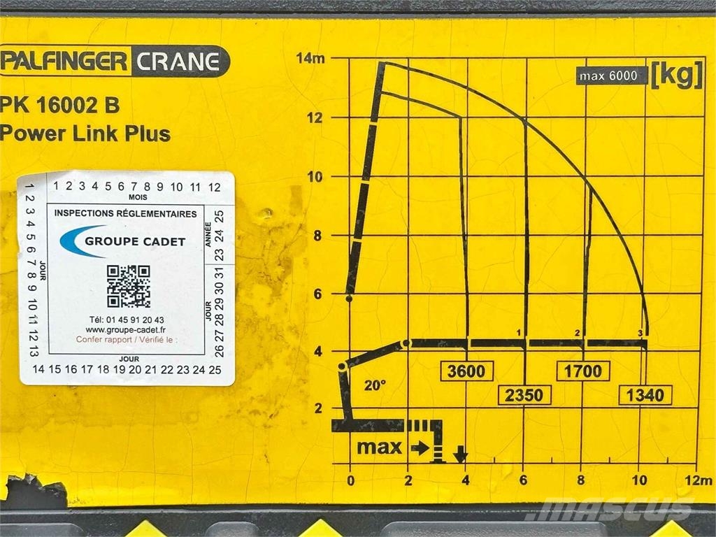 Iveco TRAKKER 360 * PRITSCHE 6,80* PK 16002 B+FUNK*6x4 平板栏板货车