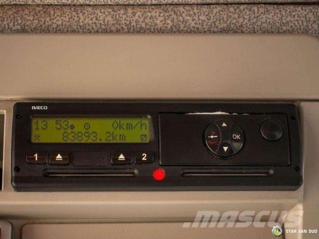 Iveco TRAKKER 450 8x8 Palfinger PK 72002 Crane Winch Lastbil med lad/Flatbed