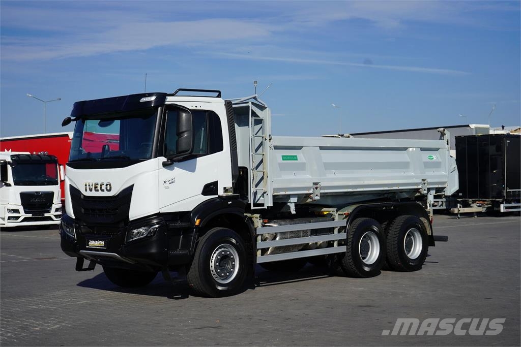 Iveco X - WAY / 480 / E 6 / WYWROTKA / 6 X 4 / 8 000 KM Camion benne