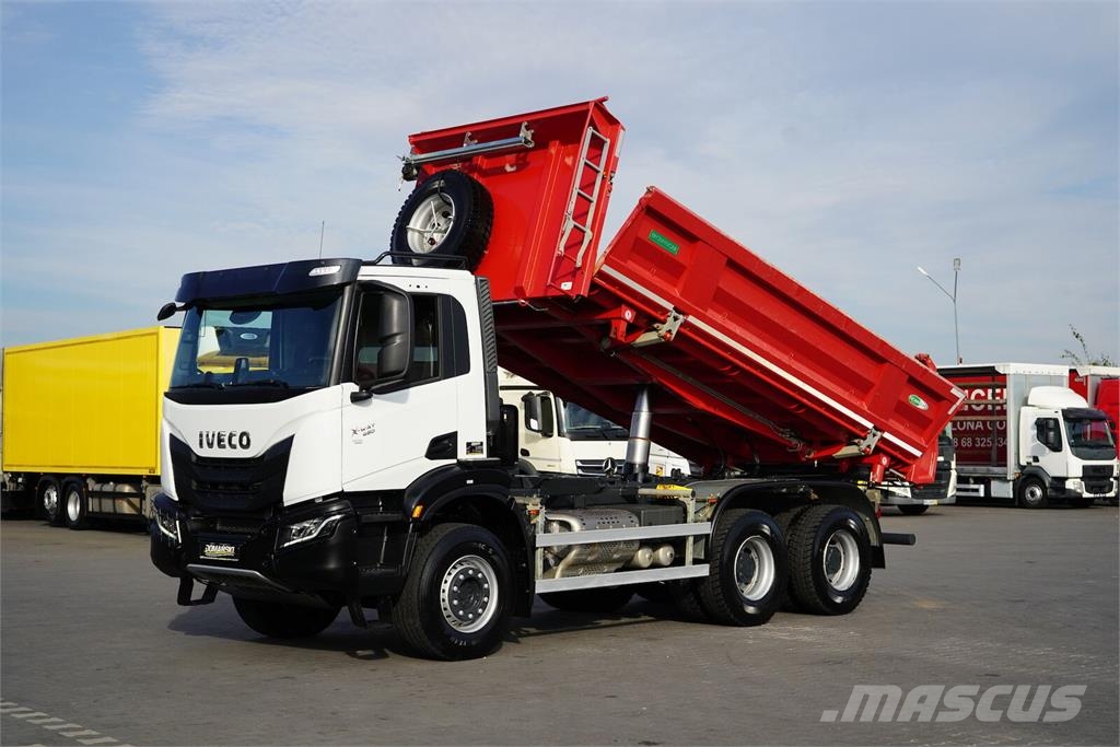 Iveco X – WAY / 480 / E 6 / WYWROTKA / 6 X 4 / 12 000 KM Camion benne
