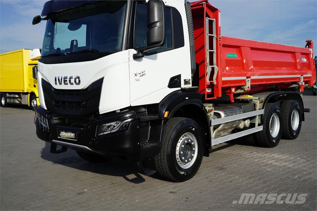 Iveco X – WAY / 480 / E 6 / WYWROTKA / 6 X 4 / 12 000 KM Camion benne