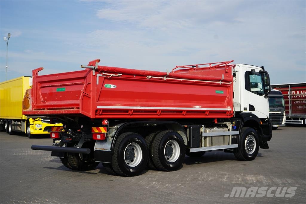Iveco X – WAY / 480 / E 6 / WYWROTKA / 6 X 4 / 12 000 KM Camion benne