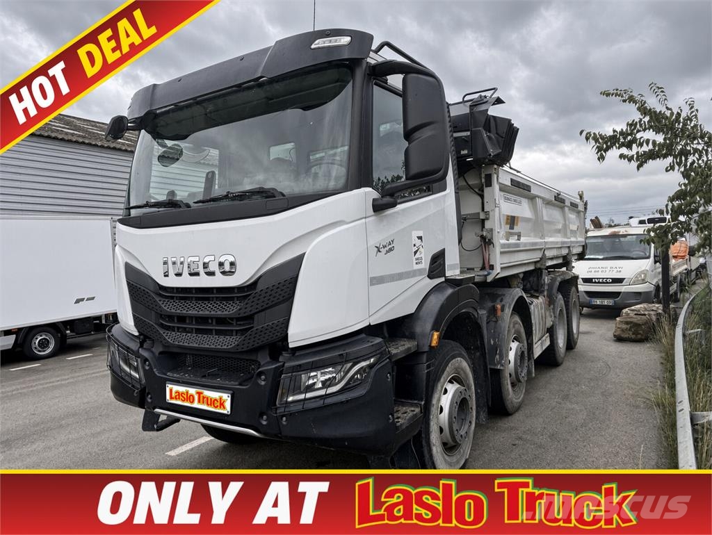 Iveco X-Way 480 8x4 / MEILLER Tipper Caminhões basculantes