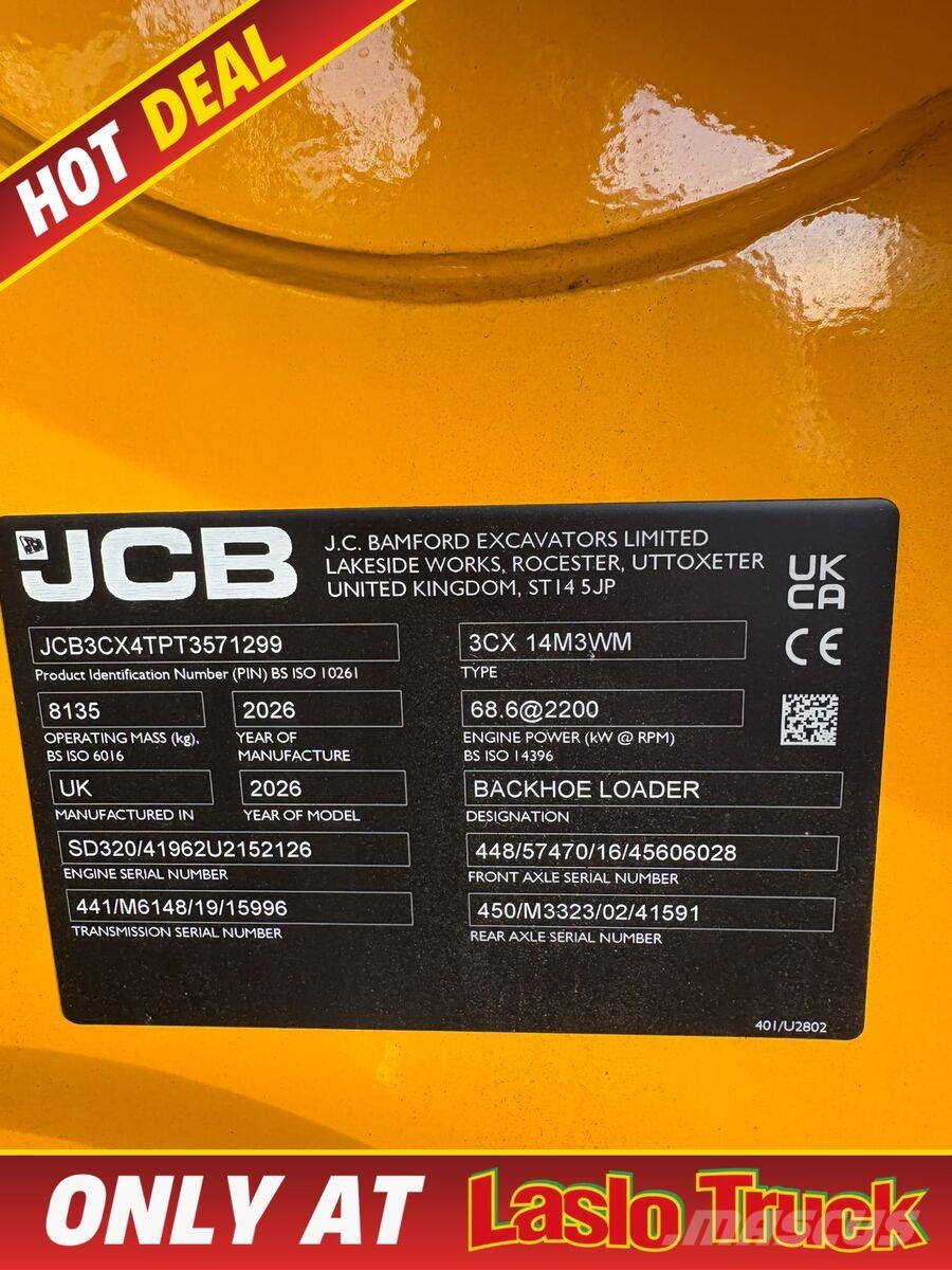 JCB 3CX / Backhoe Loader Товарач със заден ексватор