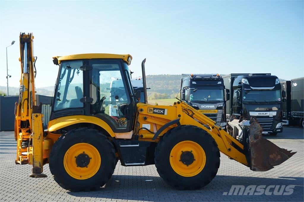 JCB 4cx / KOPARKO-ŁADOWARKA / 6 200 MTH / OSIE SKRĘTN Backhoe