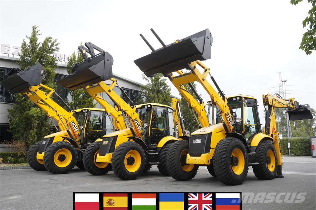 JCB 4CX PRO / 3400 MTH! / 2022 / joysticks / 3 units Terne