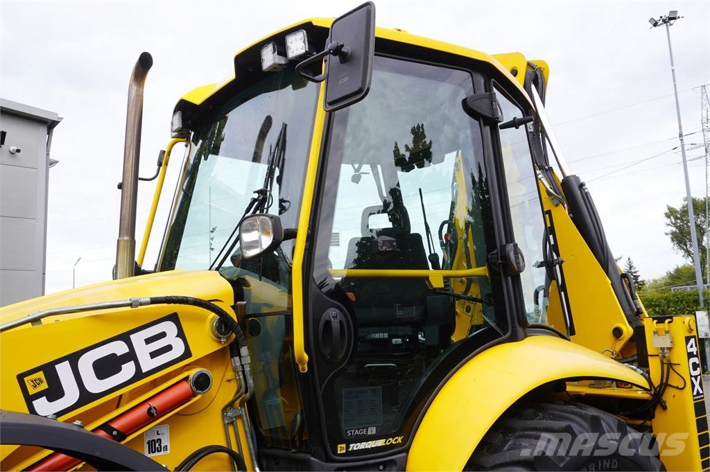 JCB 4CX PRO / joysticks / 3 units Baggerlader