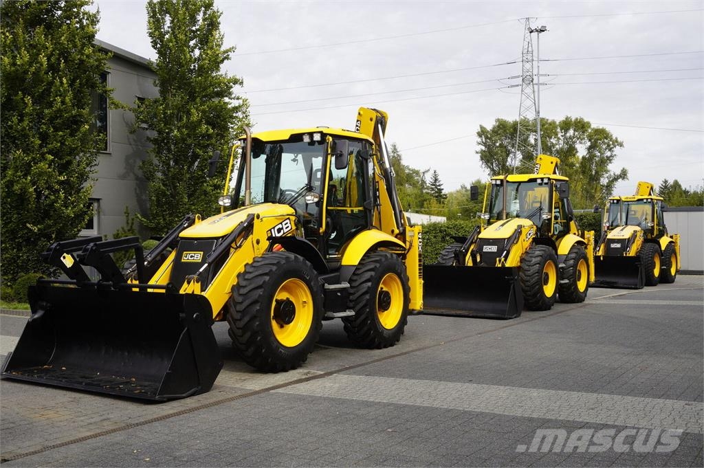 JCB 4CX PRO / joysticks / 3 units Baggerlader