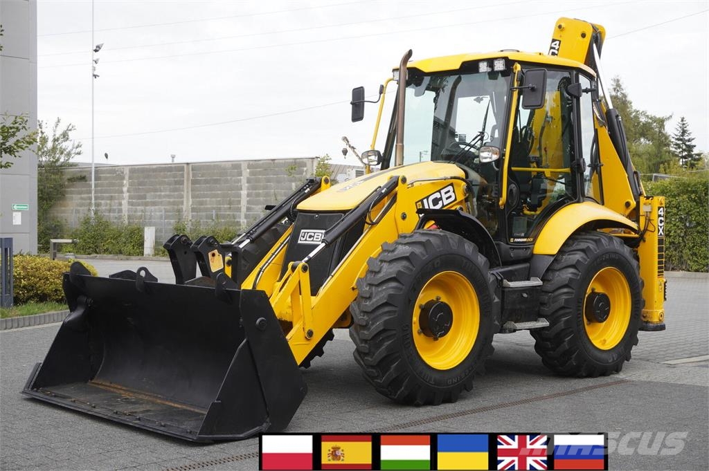 JCB 4CX PRO / joysticks / 3 units Baggerlader