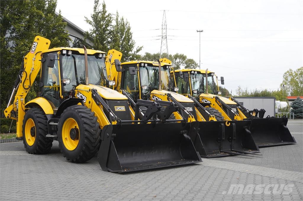 JCB 4CX PRO / joysticks / 3 units Baggerlader