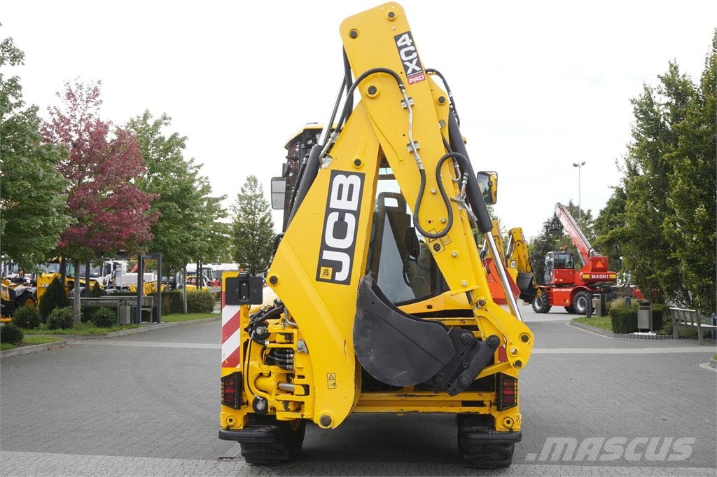 JCB 4CX PRO / joysticks / 3 units Baggerlader