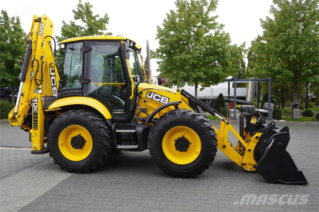 JCB 4CX PRO / joysticks / 3 units Baggerlader