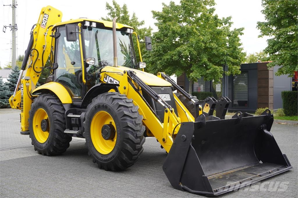 JCB 4CX PRO / joysticks / 3 units Baggerlader