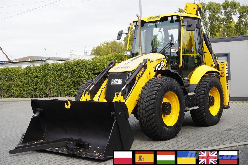 JCB 4CX PRO / joysticks / 3400 MTH / 3 units Rovokopači
