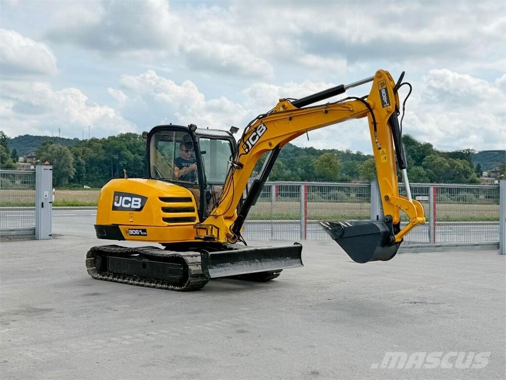 JCB 8061 * Raupenbagger * TOPZUSTAND Midigraafmachines 7t - 12t