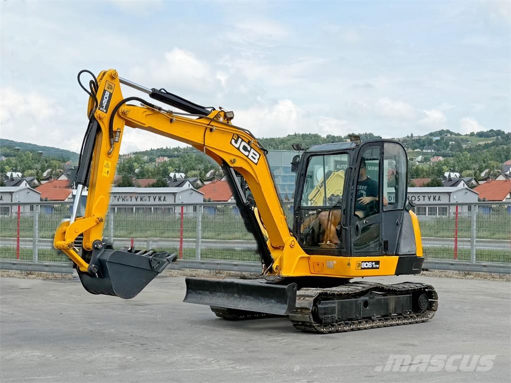 JCB 8061 * Raupenbagger * TOPZUSTAND Midigraafmachines 7t - 12t