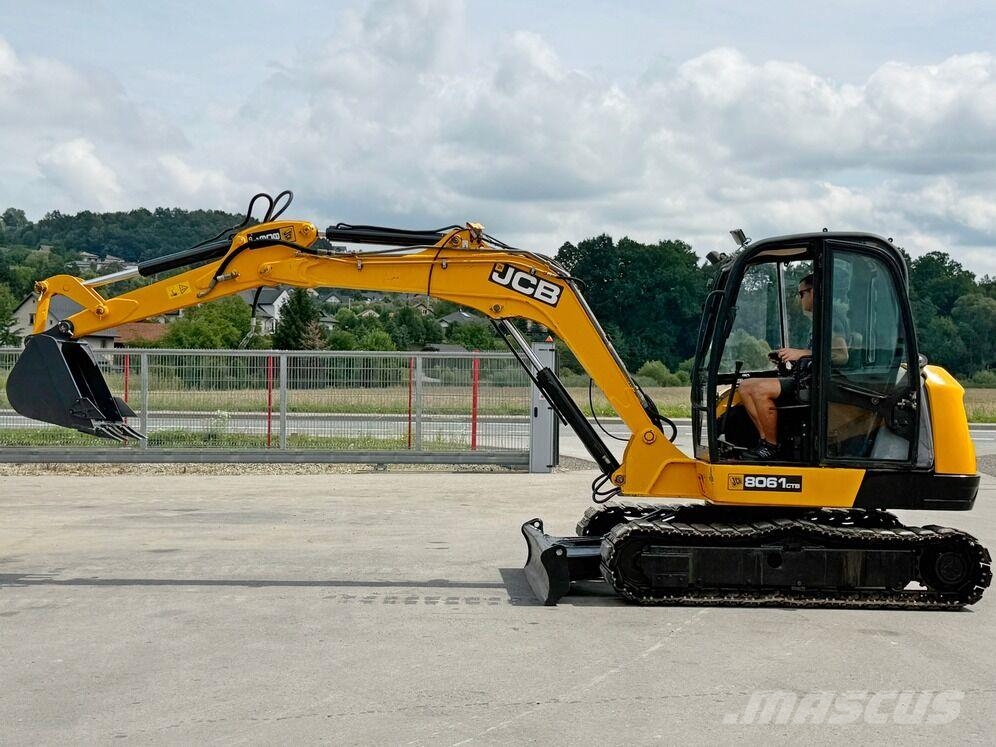 JCB 8061 * Raupenbagger * TOPZUSTAND Midigraafmachines 7t - 12t