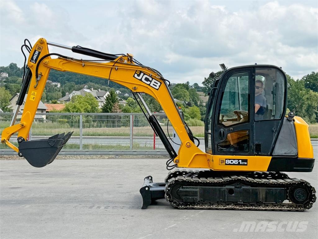 JCB 8061 * Raupenbagger * TOPZUSTAND Midigraafmachines 7t - 12t