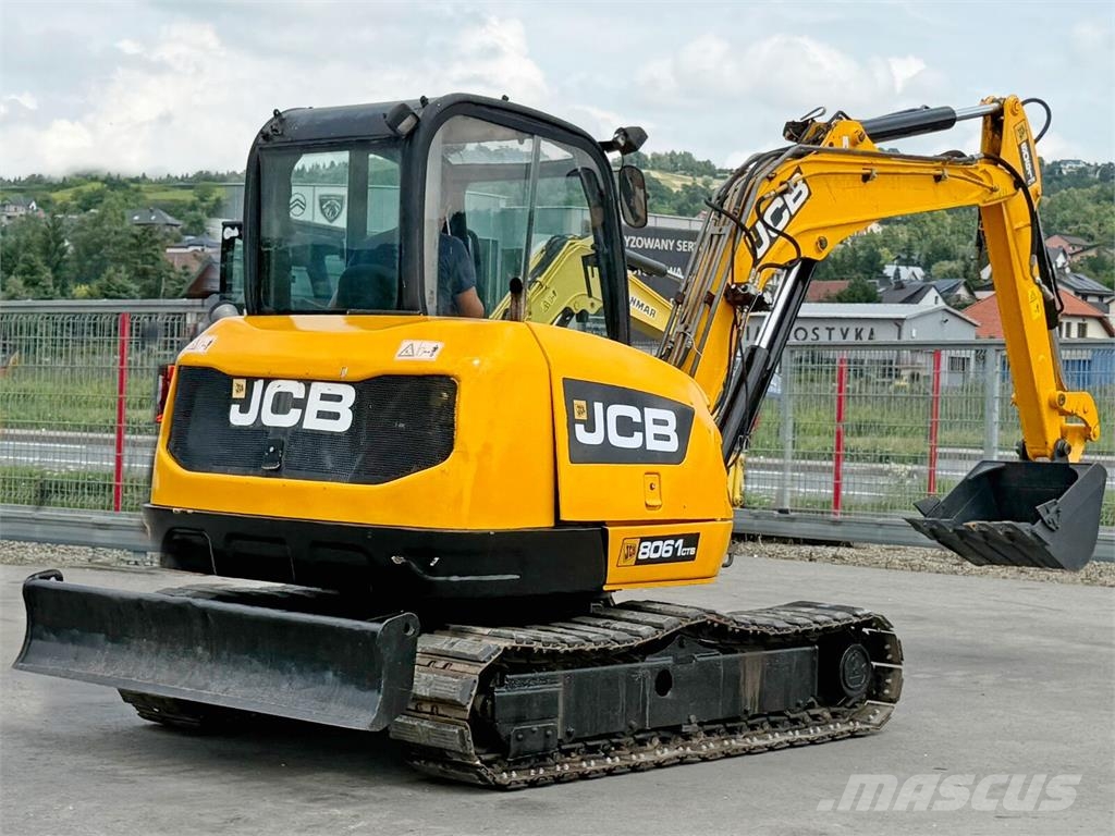 JCB 8061 * Raupenbagger * TOPZUSTAND Midigraafmachines 7t - 12t