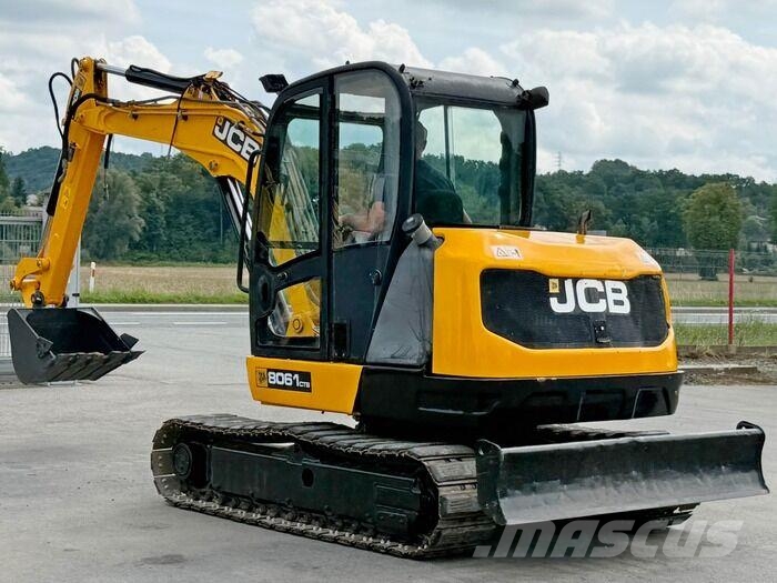 JCB 8061 * Raupenbagger * TOPZUSTAND Midigraafmachines 7t - 12t