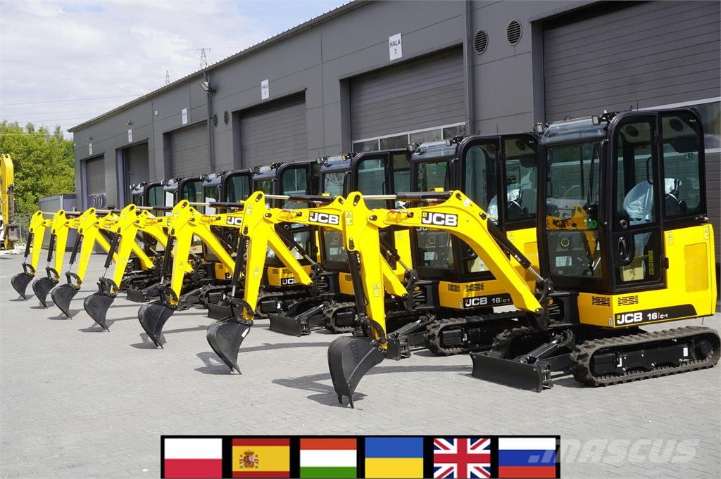 JCB NEW 16 JCB C-1 mini crawler excavator / joysticks  Minigraafmachines < 7t