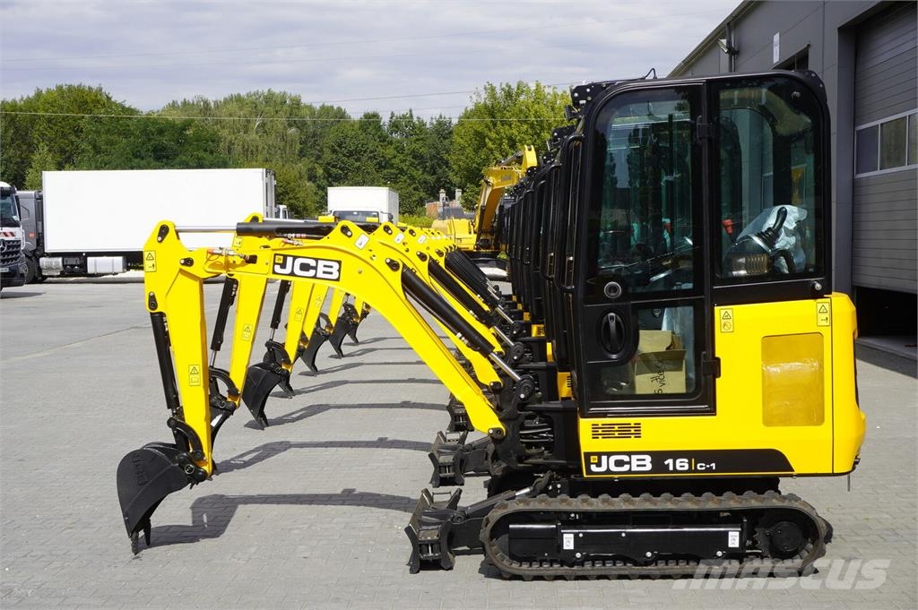 JCB NEW 16 JCB C-1 mini crawler excavator / joysticks  Minigraafmachines < 7t