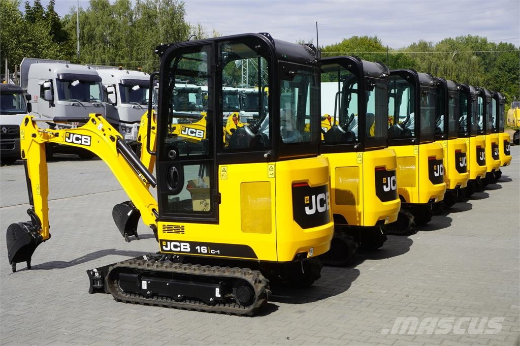 JCB NEW 16 JCB C-1 mini crawler excavator / joysticks  Minigraafmachines < 7t