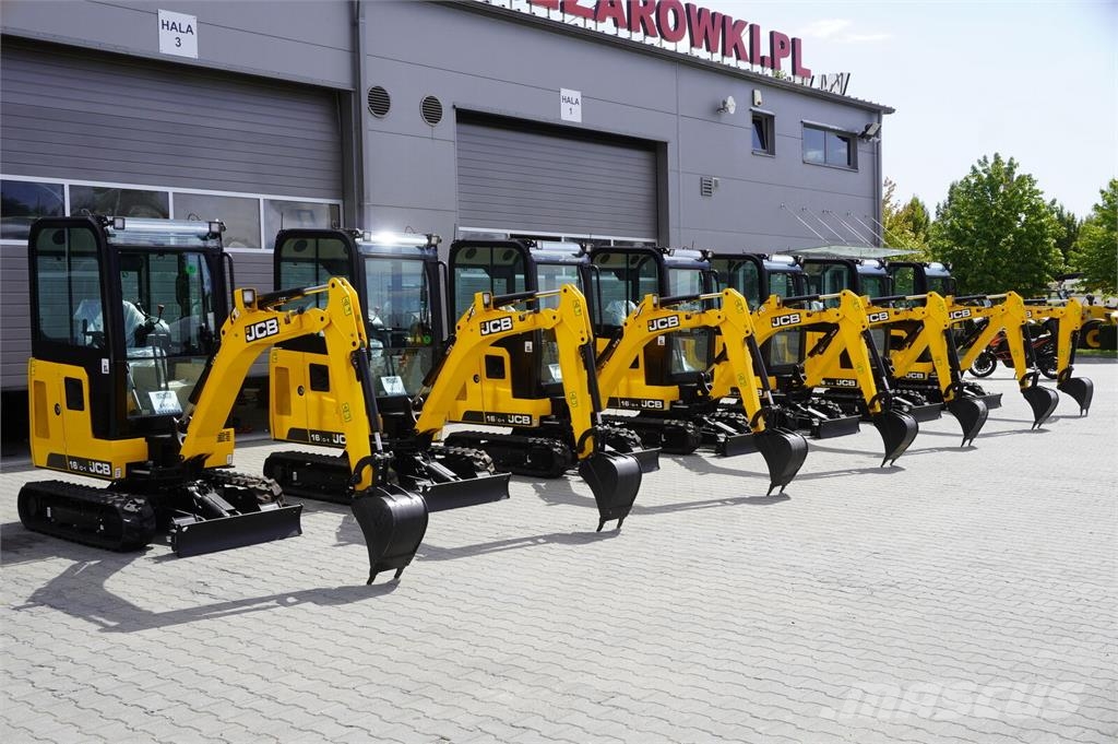 JCB NEW 16 JCB C-1 mini crawler excavator / joysticks  Minigraafmachines < 7t