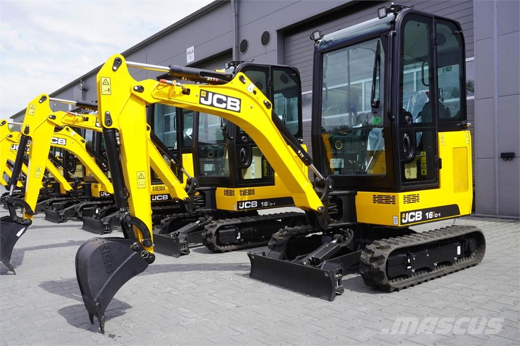 JCB NEW 16 JCB C-1 mini crawler excavator / joysticks  Minigraafmachines < 7t