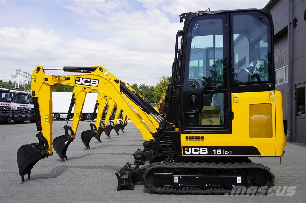 JCB NEW 16 JCB C-1 mini crawler excavator / joysticks  Minigraafmachines < 7t