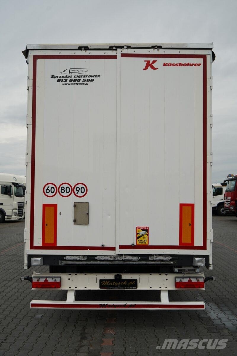 Kässbohrer / FIRANKA / STANDARD / OSIE SAF / Semi remorque à rideaux coulissants (PLSC)